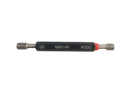 6.0 Metric Thread Plug Gauge With Pitch 1.0 For Quality Control Testing