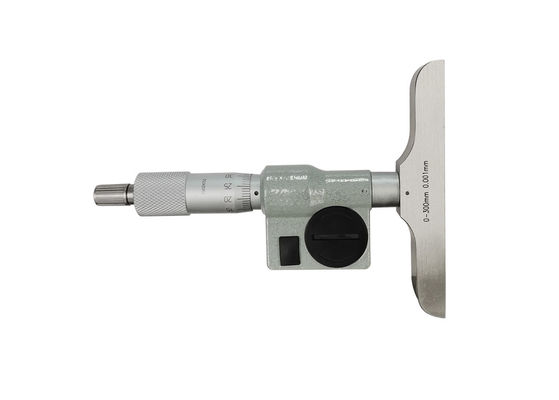 Digital Depth Micrometer 0-300mm With Interchangeable Rods For Wide Measurement