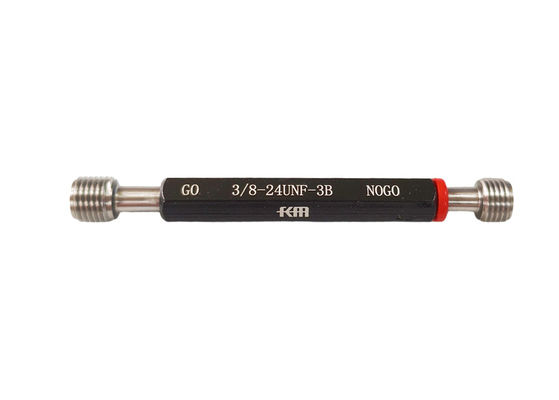High Performance 3/8-24 UNF 3B Inch Thread Plug Gauge DIN Standard for Thread Type and Pitch Verification Equipment