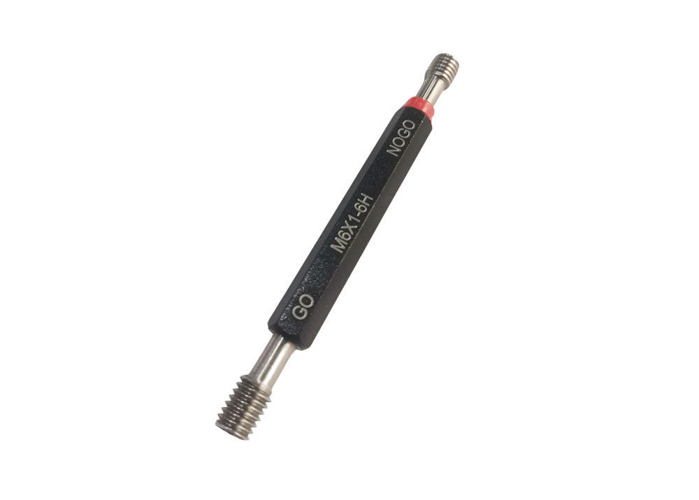 6.0 Metric Thread Plug Gauge With Pitch 1.0 For Quality Control Testing
