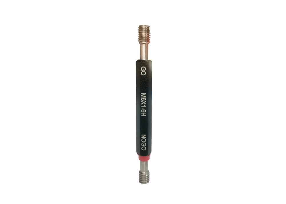 6.0 Metric Thread Plug Gauge With Pitch 1.0 For Quality Control Testing