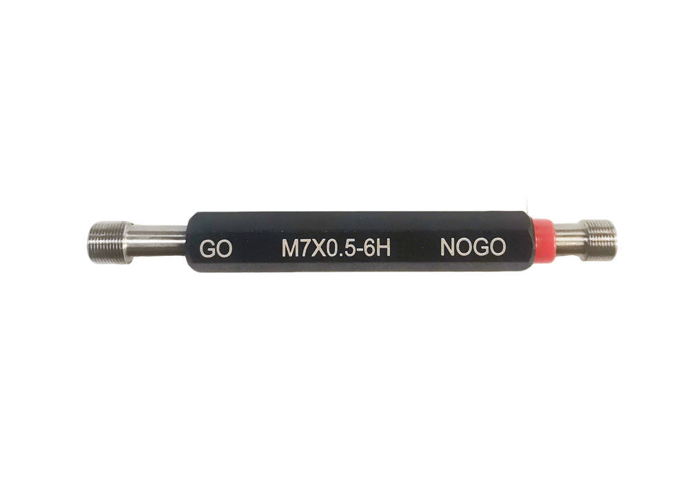 Precise Metric Ring And Plug Thread Gages For Threaded Parts M7.0 With Pitch 0.5 For Thread Measurement And Inspection