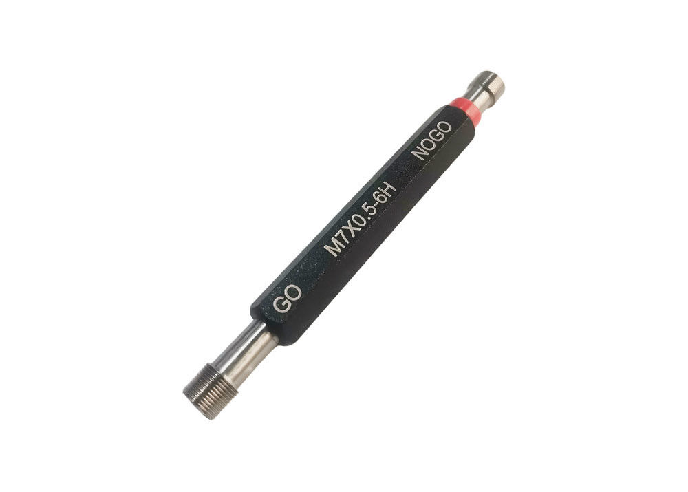 Precise Metric Ring And Plug Thread Gages For Threaded Parts M7.0 With Pitch 0.5 For Thread Measurement And Inspection