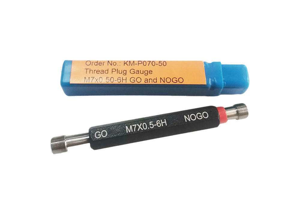 Precise Metric Ring And Plug Thread Gages For Threaded Parts M7.0 With Pitch 0.5 For Thread Measurement And Inspection