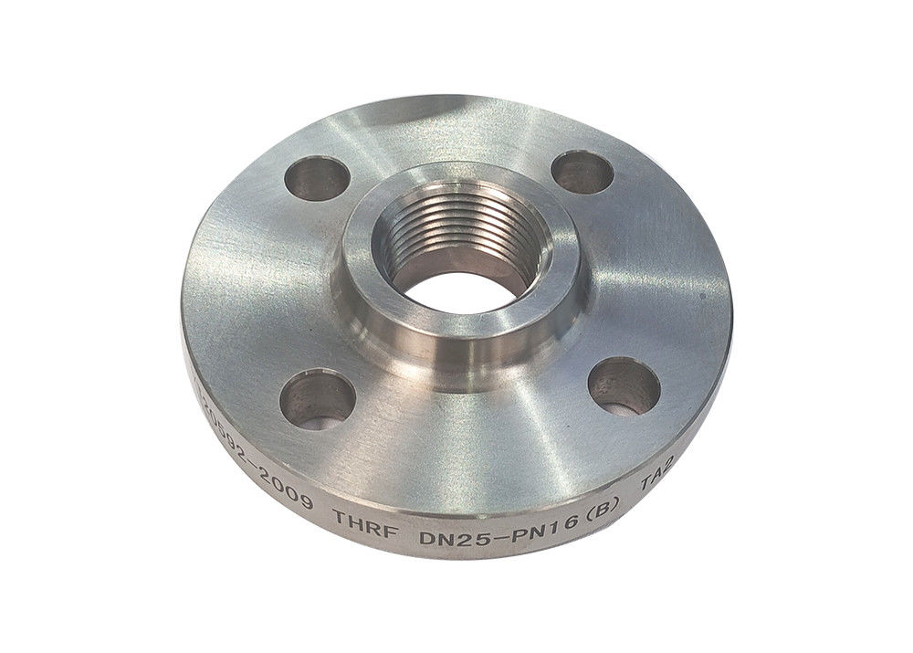 Titanium Threaded Flanges for Pipeline Connections