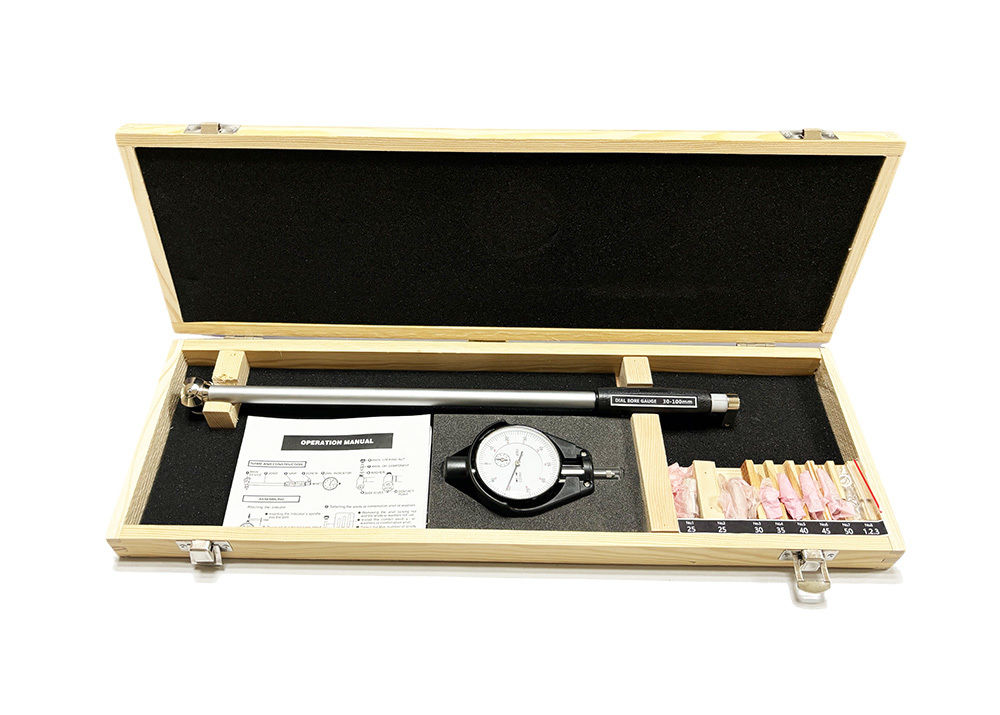 Internal Measurement Faster Operation 30-100mm Customized Dial Bore Gauge with 150mm Measuring Depth