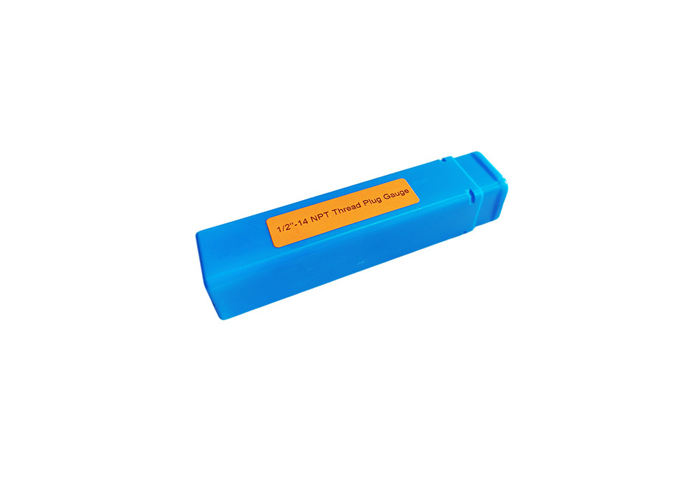 Hydraulic Pipe Thread Inspection Tool 1-2"-14 NPT Thread Plug Gauge for Pipe Fitting Inspection Includes Multiple Sizes