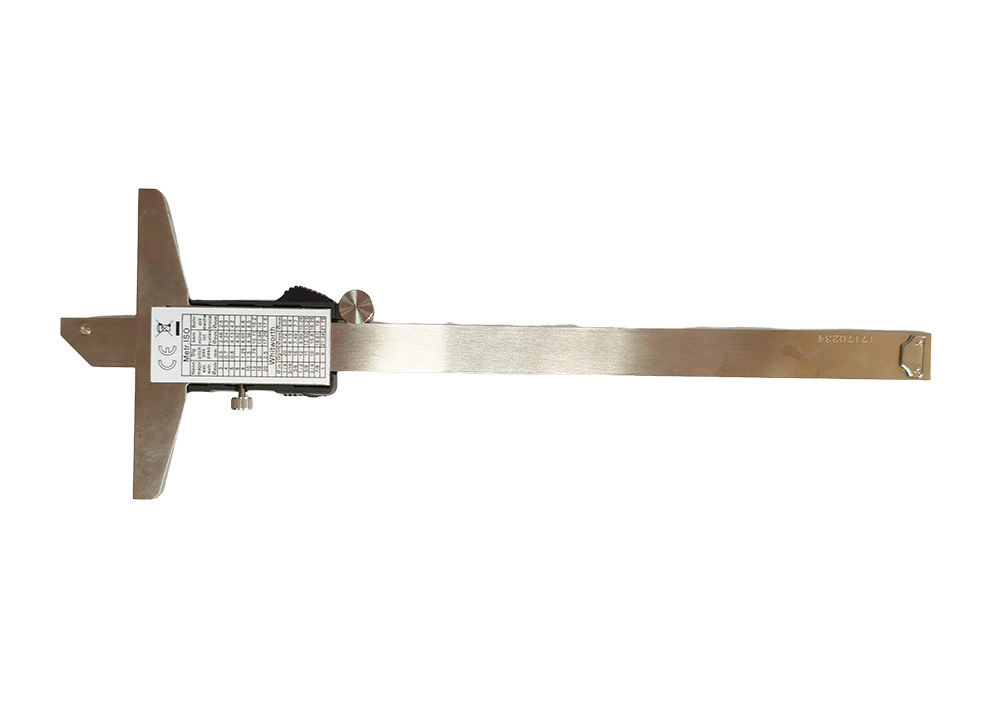 0-200mm/0-8'' Stainless Steel Electronic Digital Depth Vernier Caliper with Inch/Metric Conversion