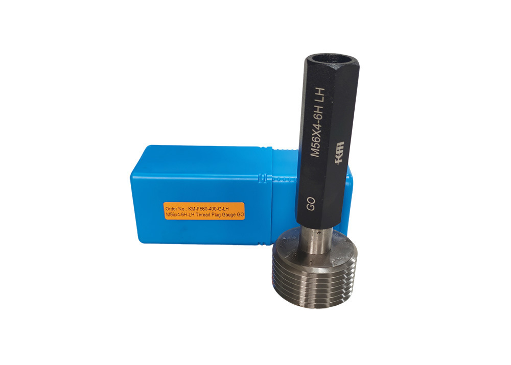 Metric M56x4-6H LH Thread Plug Gauge Full Size Range with Calibration Certificate Included