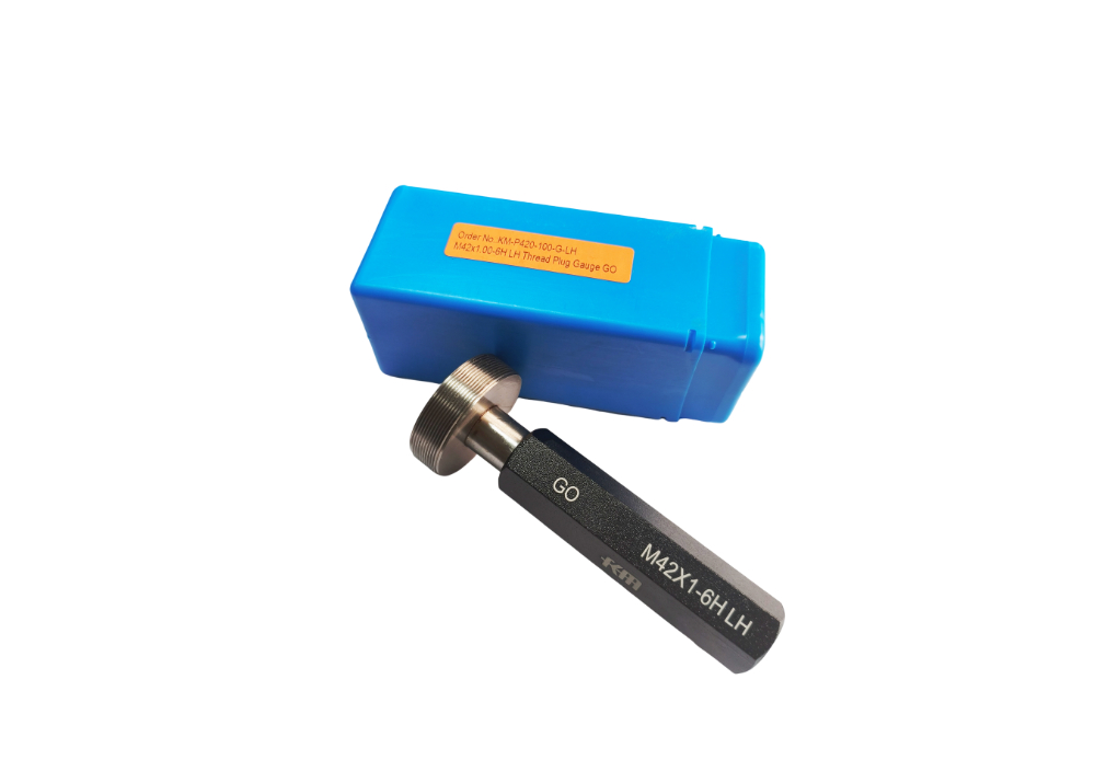 Highly Precise M42X1.00 6H Metric Thread Plug Gauge with Left Hand for Testing Tapped Holes
