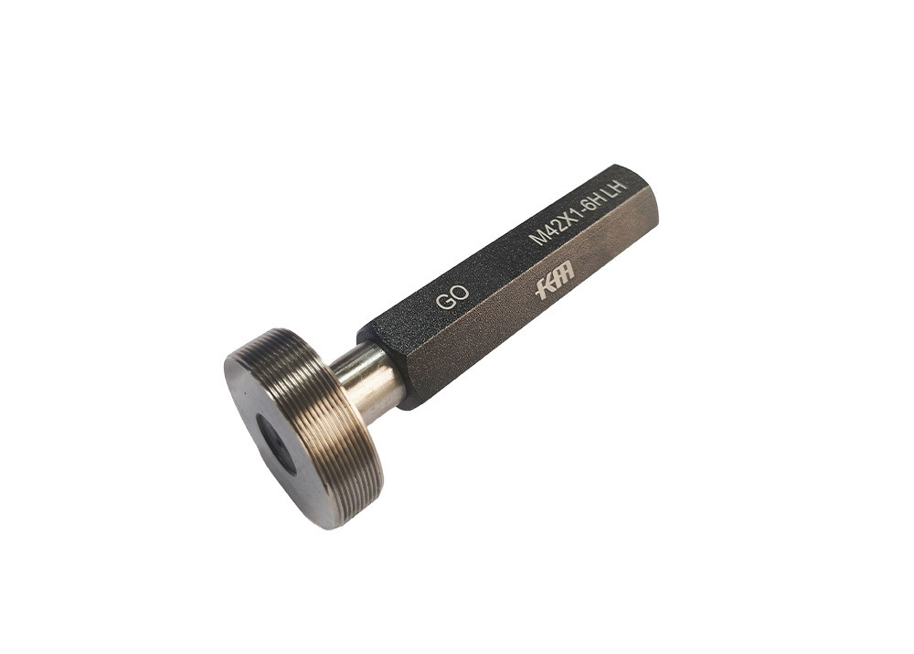 Highly Precise M42X1.00 6H Metric Thread Plug Gauge with Left Hand for Testing Tapped Holes