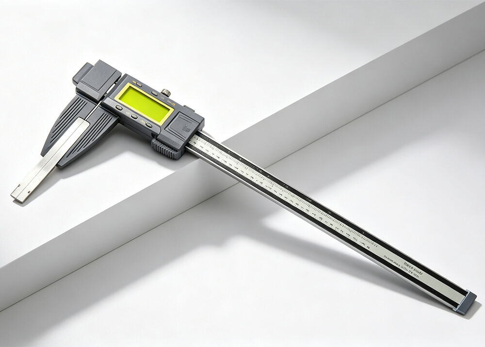 Heavy Duty 0-600mm/0-24″ Carbon Fiber Digital Caliper IP65 Dustproof Waterproof Industrial Measuring Instrument