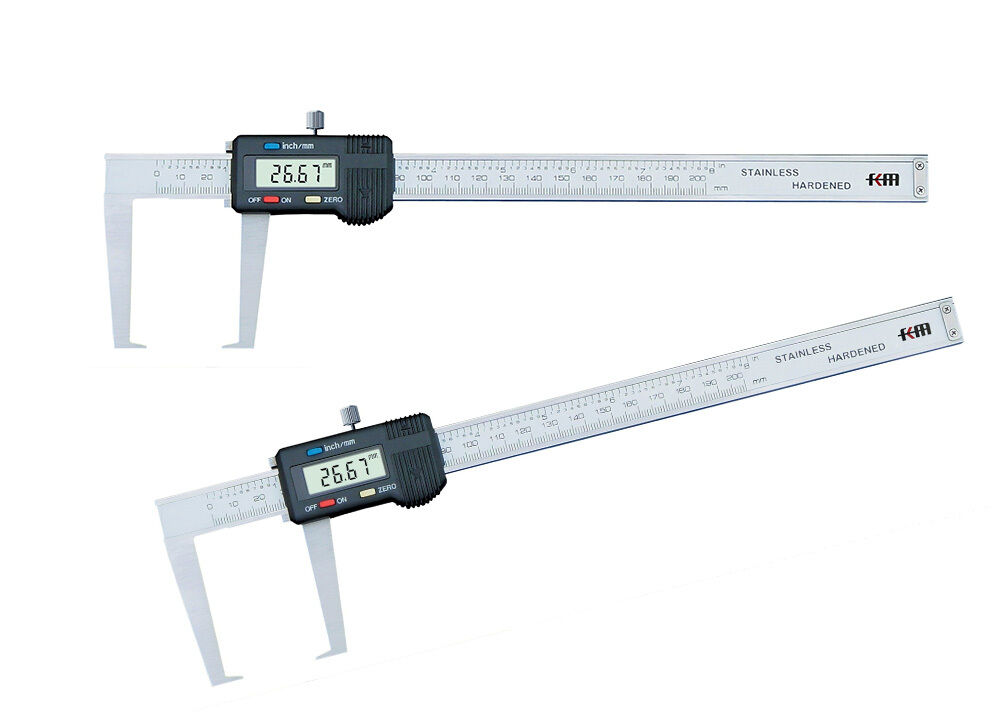 Flat Head External Groove Digital Caliper 0-200mm/0-8" High Precision OEM Measuring Tools Factory
