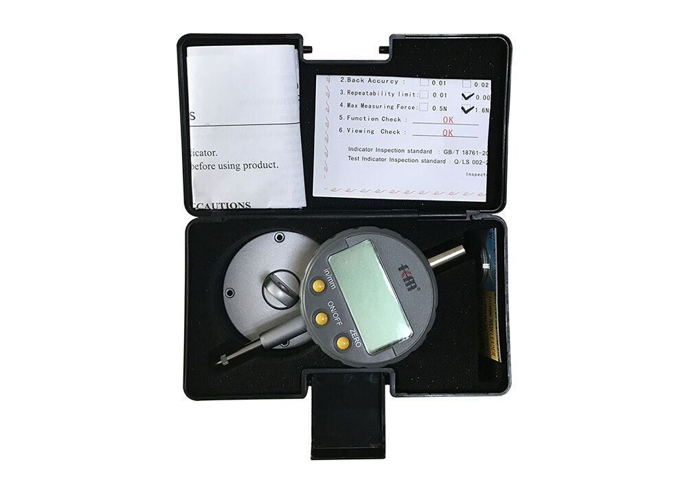 High Accuracy 0-12.7mm/0-0.5" Digital Micron Dial Indicator with Resolution 0.001mm/0.00005"
