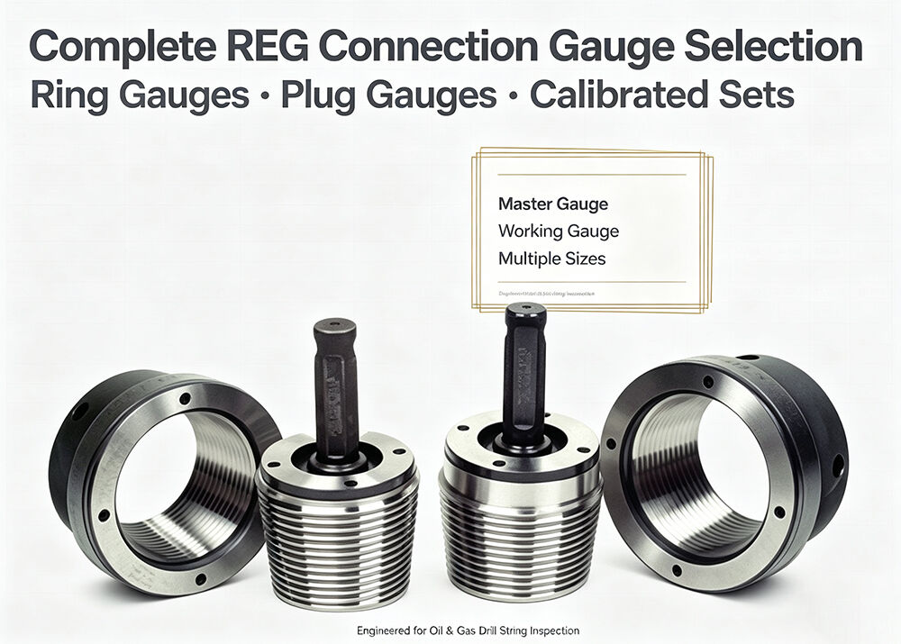 7 5/8 REG Regular Rotary Shoulder Thread Working Ring and Plug Gauge API Spec 7 2 Oilfield Drilling Connection Gauge