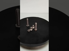 Titanbefestigungselemente verschiedener Größen, Titanschrauben, Titanschrauben