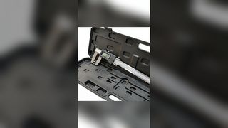 0-150 mm/0-6'' Digitaler Außenrillenmessschieber mit zylindrischem Kontaktpunkt für Außendurchmesser Gr