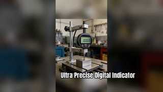 IP65-Schutzgrad, hohe Präzision, 0–12,7 mm/0–0,5 Zoll, elektronische Digitalanzeige mit 0,0005 Zoll Auflösung