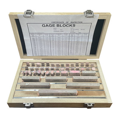 46 Stück rechteckige Messblöcke Metrischer DIN-Standard