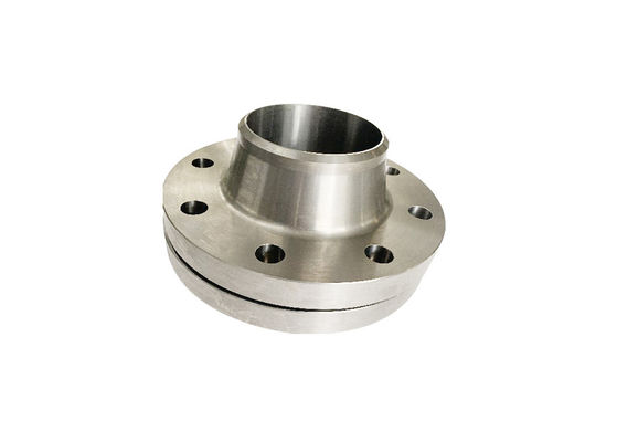 Titanium Welded Neck Flange Corrosion Resistant and High Pressure for Industrial Pipeline Connections