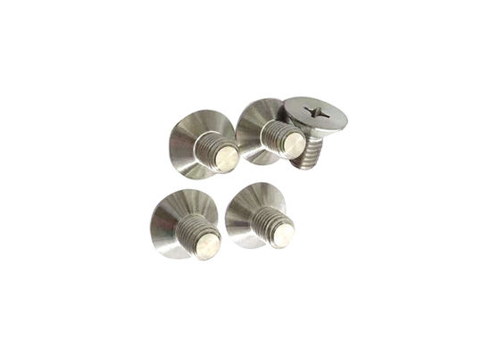 Kundenspezifische Titanschraube mit Senkflachkopf für CNC-Maschinenverschraubung M1.6-M10